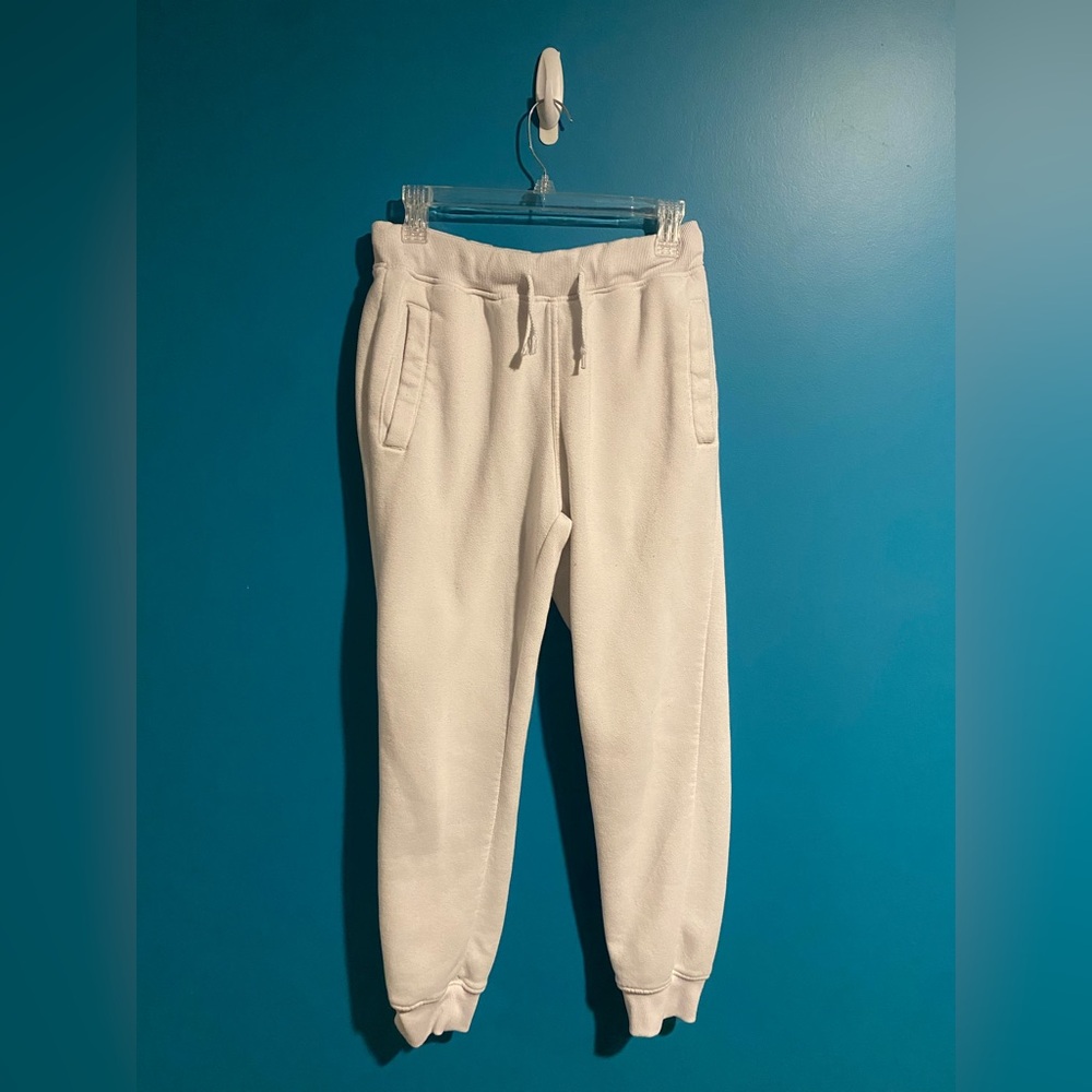 South Pole White Jogger Sweatpants